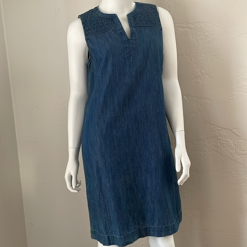 Talbots Jean Slip-On Dress
